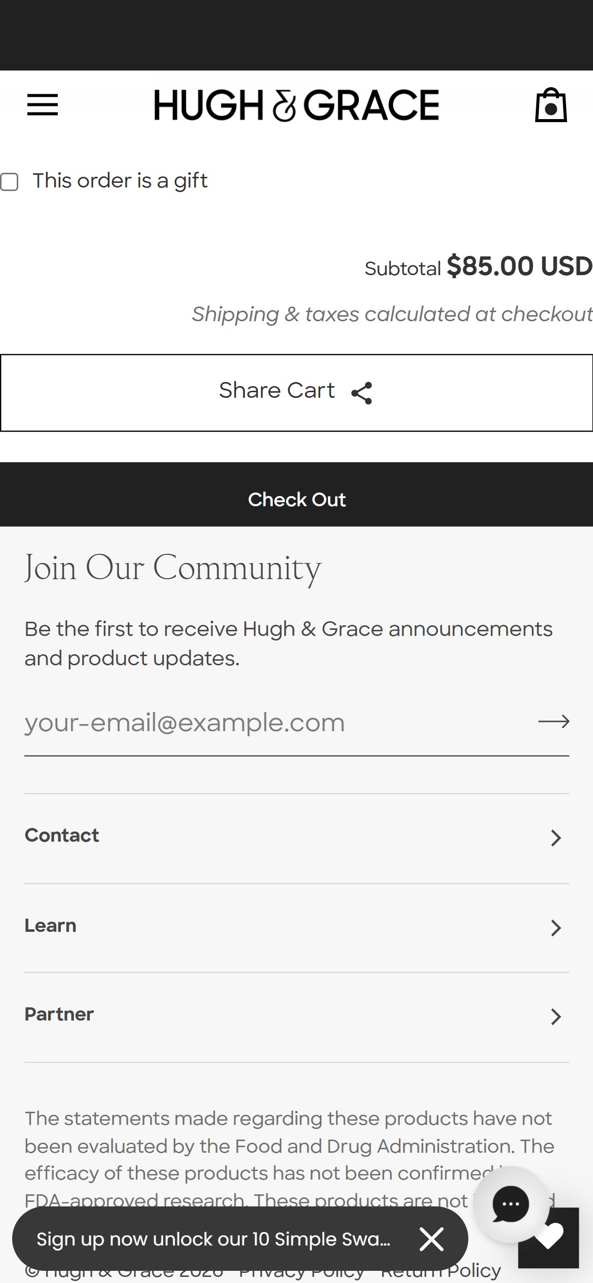 Hugh & Grace — Mobile